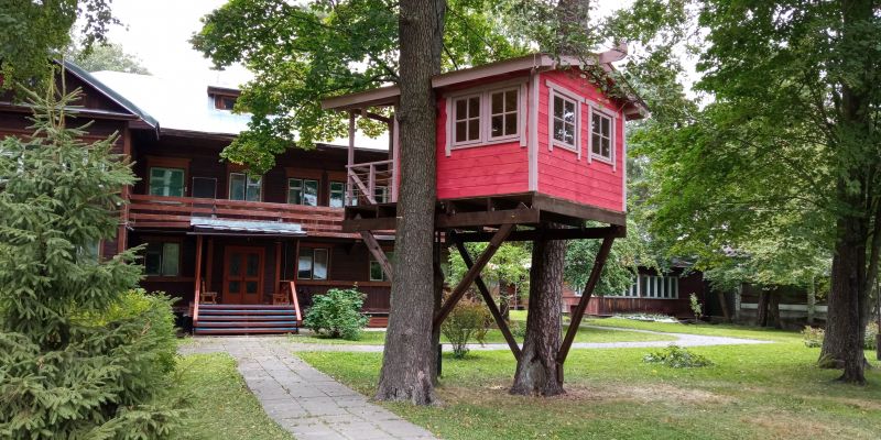 Сделать домик на дереве в Санкт-Петербурге на заказ
